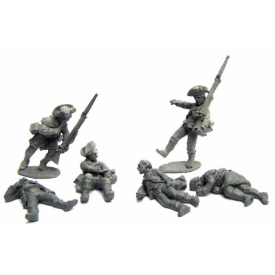 American Casualties ( 2 in hunting shirts )