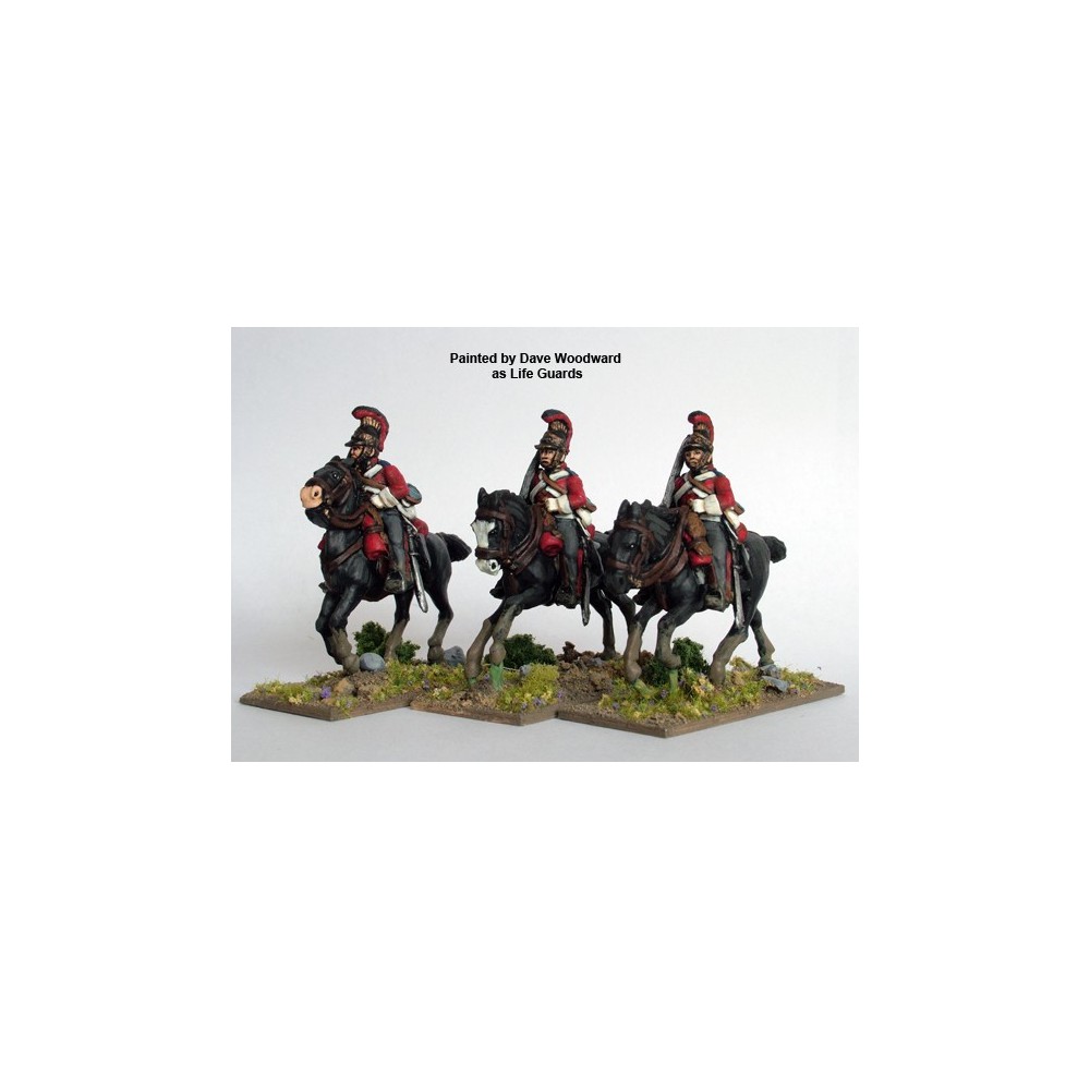 British Household Cavalry galloping