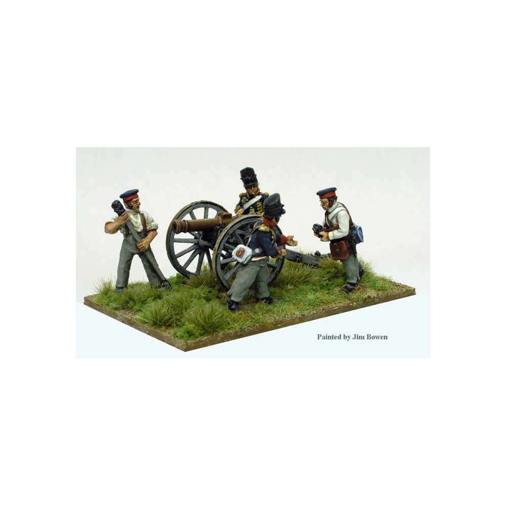 Royal Foot Artillery loading 9 pdr