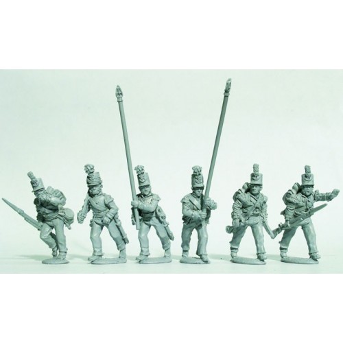52nd Light Infantry command (includes 2 standard bearers)