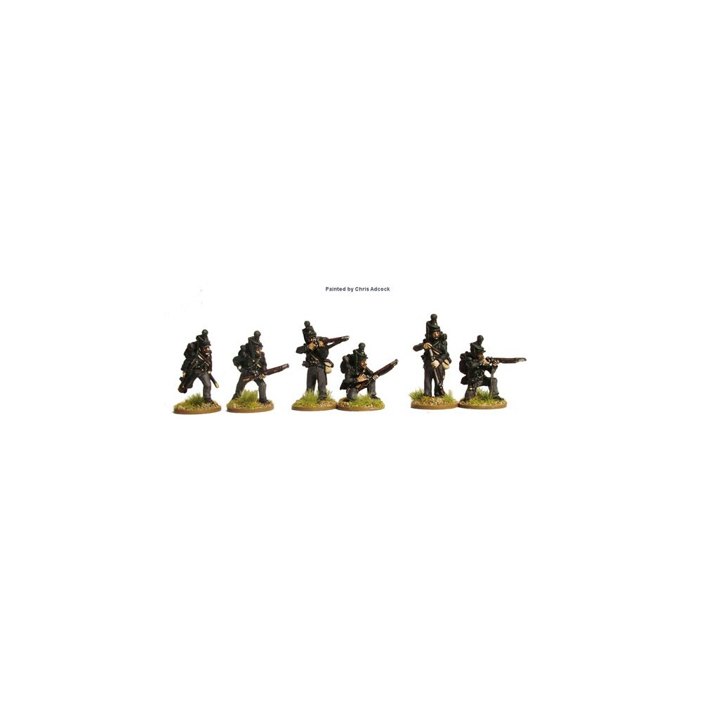 K.G.L. 2nd Light Battalion skirmishing with rifles K.G.L. 2nd Light Battalion skirmishing with rifles
