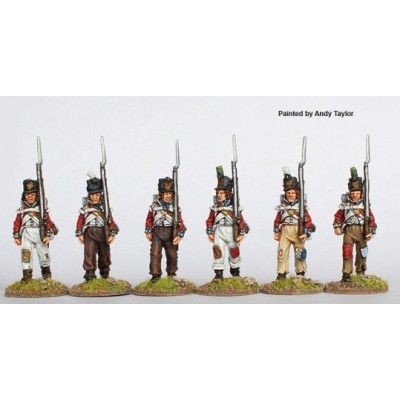 Ragged Flank companies marching 1808-14