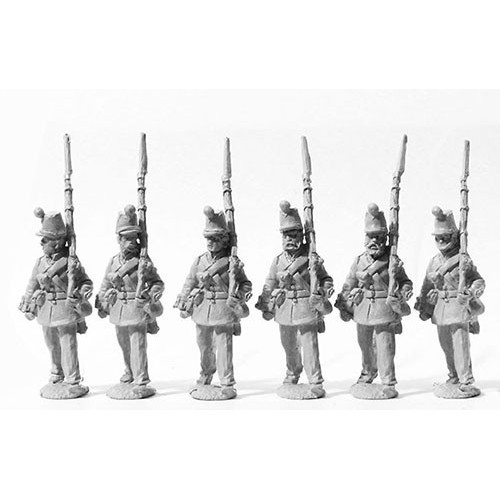 Line Infantry marching