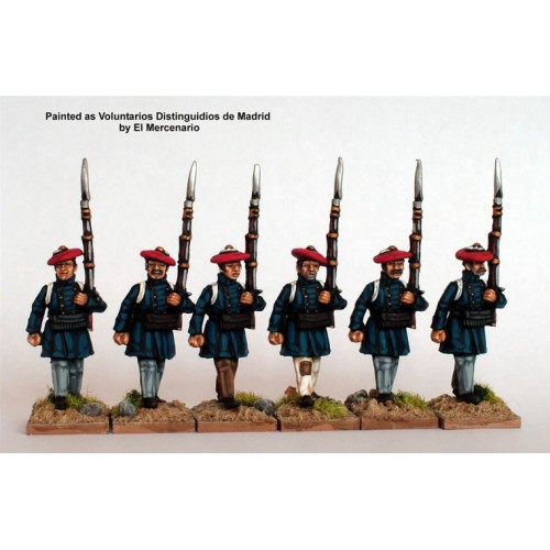 Infantry in frock coats marching