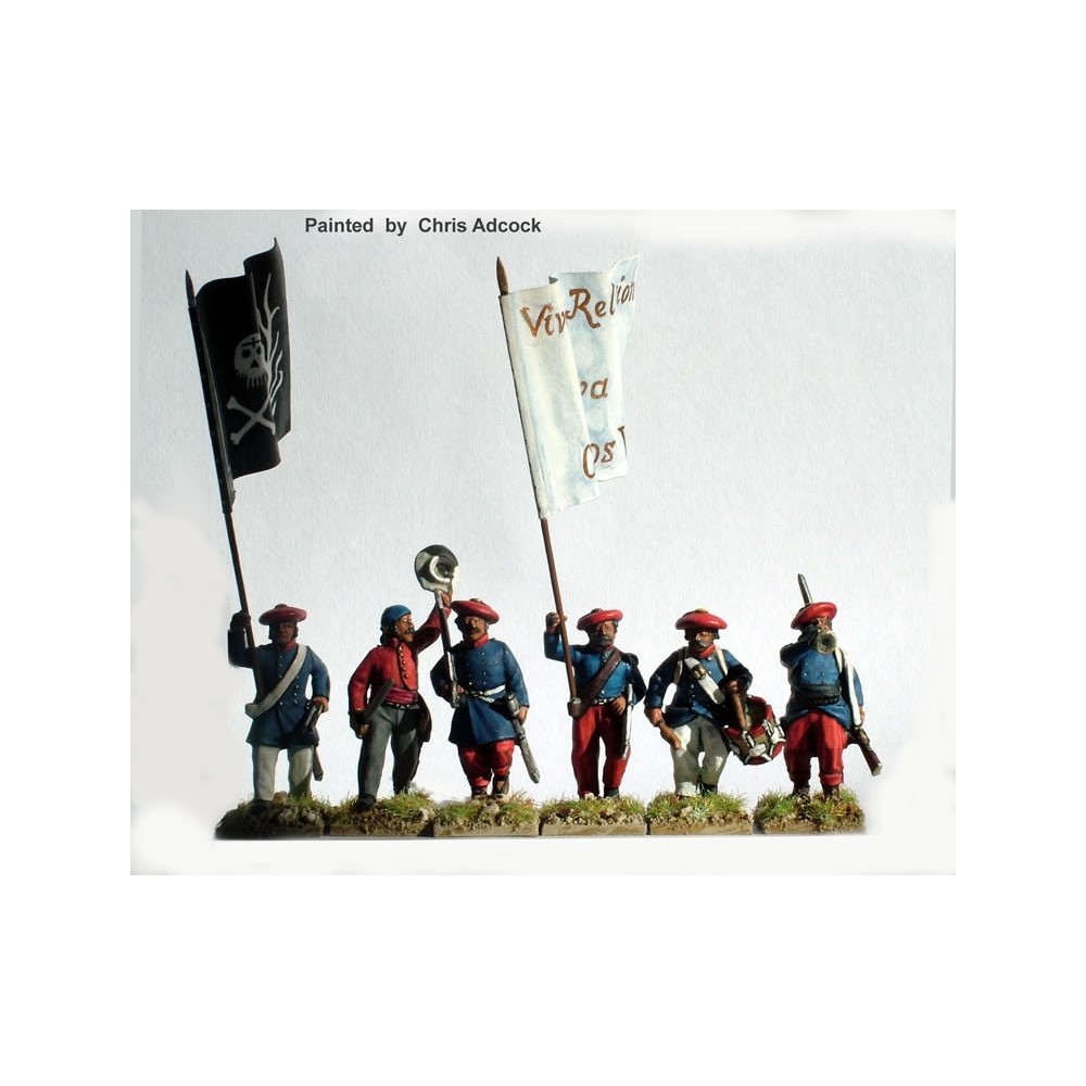 Infantry command advancing/marching