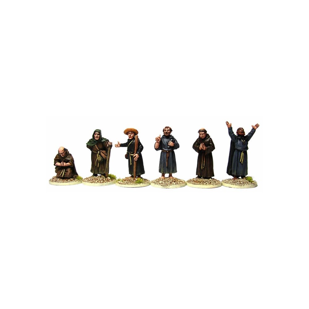 Clergy (mixed priests and monks)