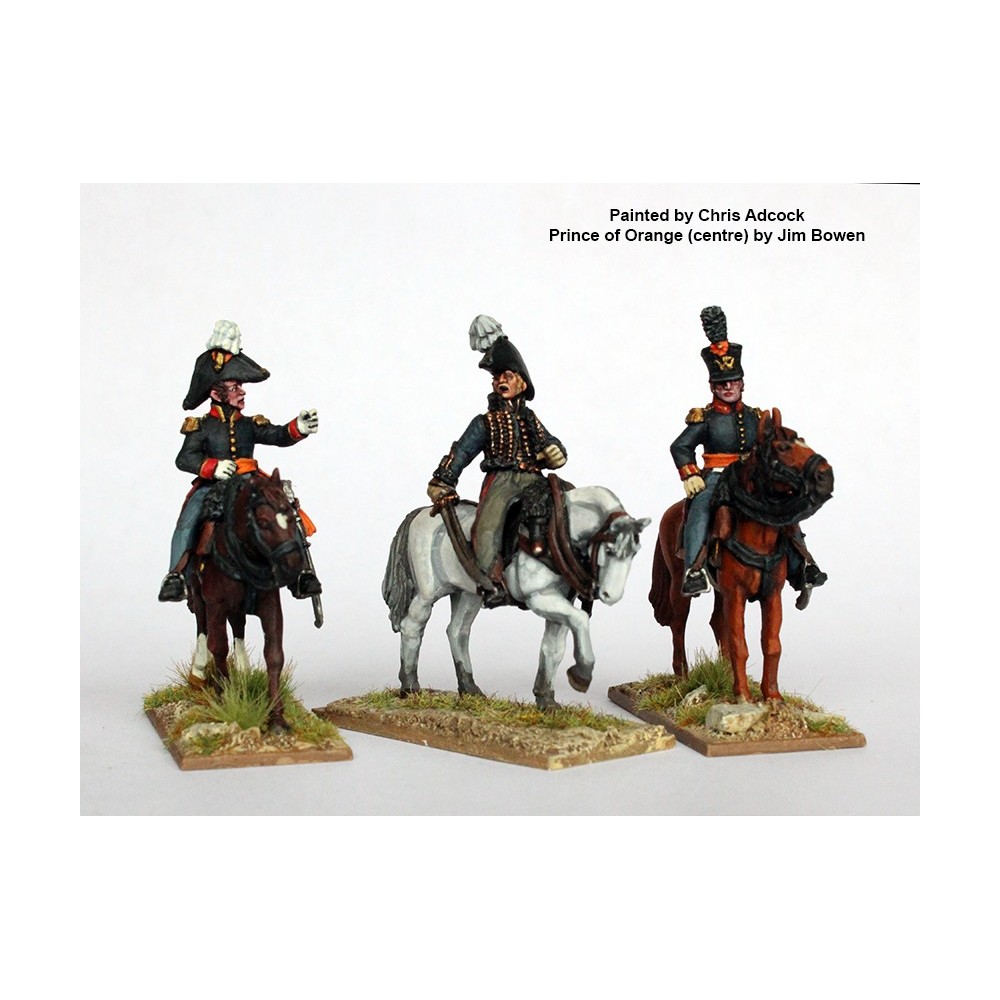 Prince William of Orange and Staff (General Chasse and ADC Prince William of Orange and Staff (General Chasse and ADC