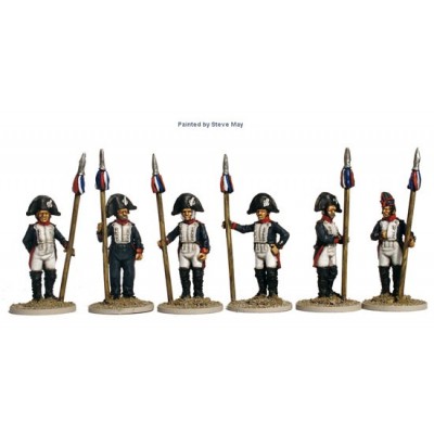 Paris National Guard of 1814 pikemen