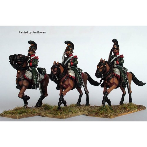 1 st Chasseurs a Cheval galloping