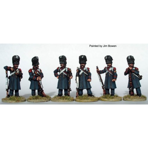 Chasseurs a Pied of the Imperial Guard in greatcoats