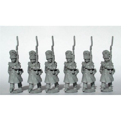 Chasseurs a Pied of the Imperial Guard in greatcoats