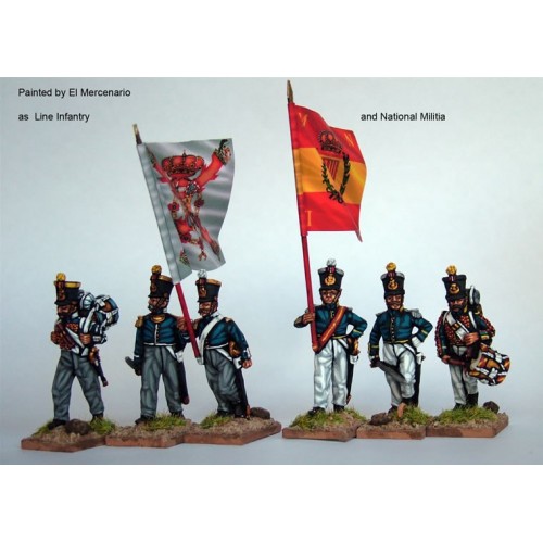 Infantry command marching