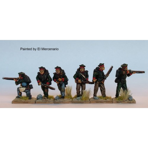 BAL Riflemen skirmishing