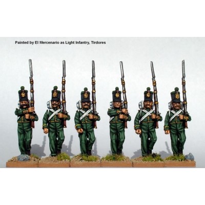 Infantry marching