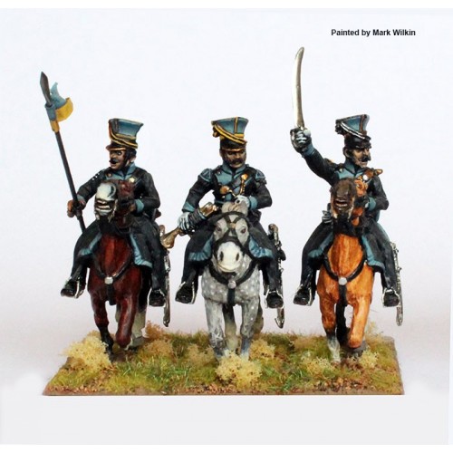 Uhlan command charging