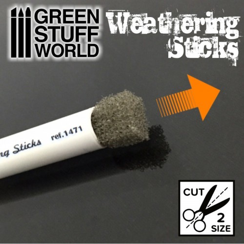 Weathering Brushes 8mm Paint Pigment Sponge for Oxide Mud Aging Effects 