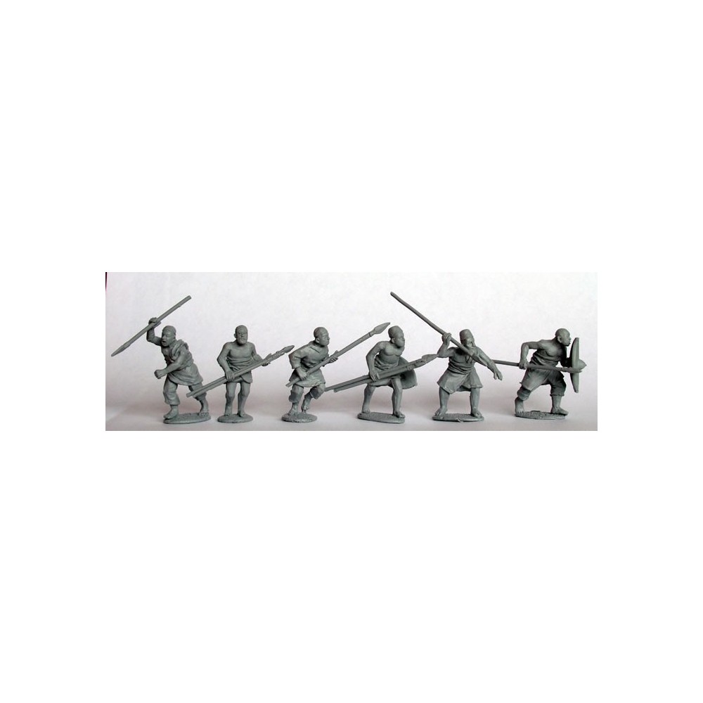 Nile Arab spearmen advancing/attacking Nile Arab spearmen advancing/attacking