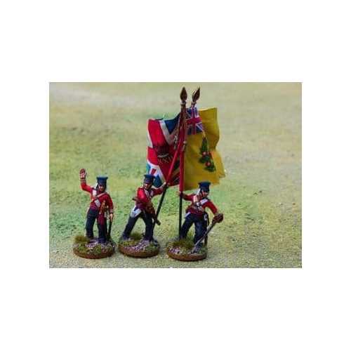 British Infantry Command in shell jackets