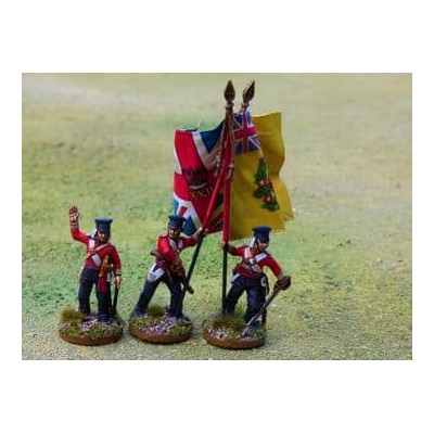 British Infantry Command in shell jackets