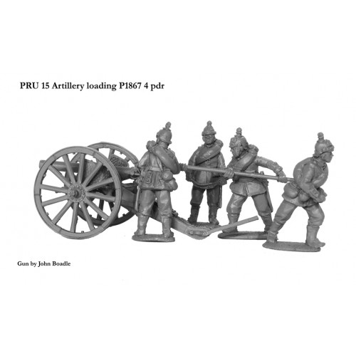 Artillery loading P1867 4pdr