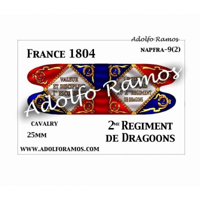 Bandera de Dragones 1804