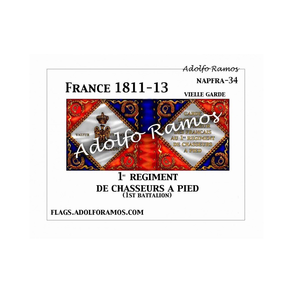 1er Regimiento de Chasseurs a pied de la Guardia 1811-13 1er Regimiento de Chasseurs a pied de la Guardia 1811-13