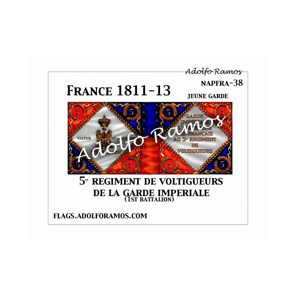 5º Regimiento de Voltigueurs de la Guardia 1811-13 5º Regimiento de Voltigueurs de la Guardia 1811-13