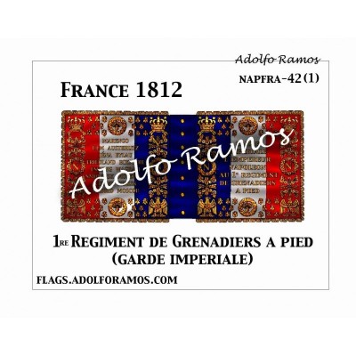 Bandera de Granaderos de la Guardia 1812-15