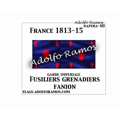 Fannion de Fusileros Granaderos 1813-15