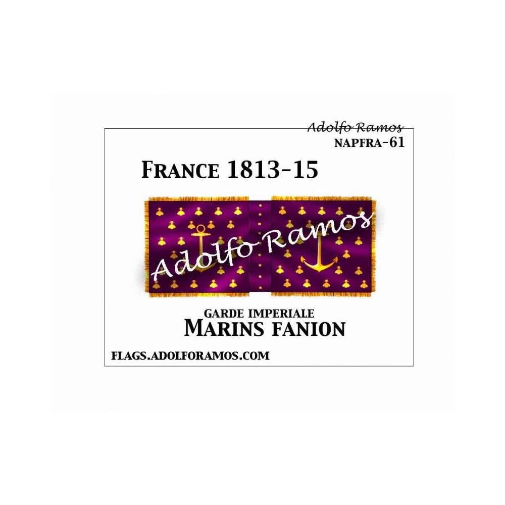 Fanion de Marins 1813-15