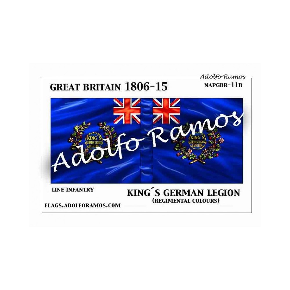 King´s German Legion 1806-15 (Regimental Colours) King´s German Legion 1806-15 (Regimental Colours)