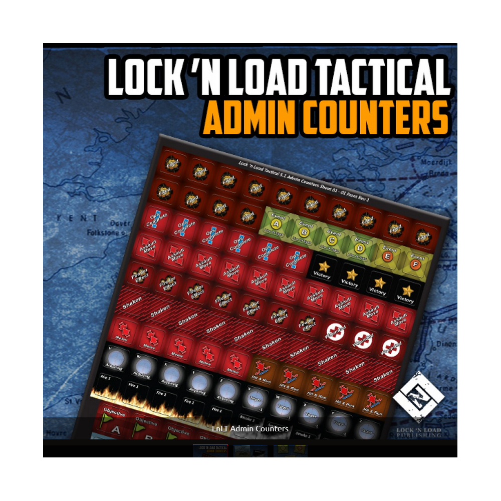 Lock 'n Load Tactical Admin Counters