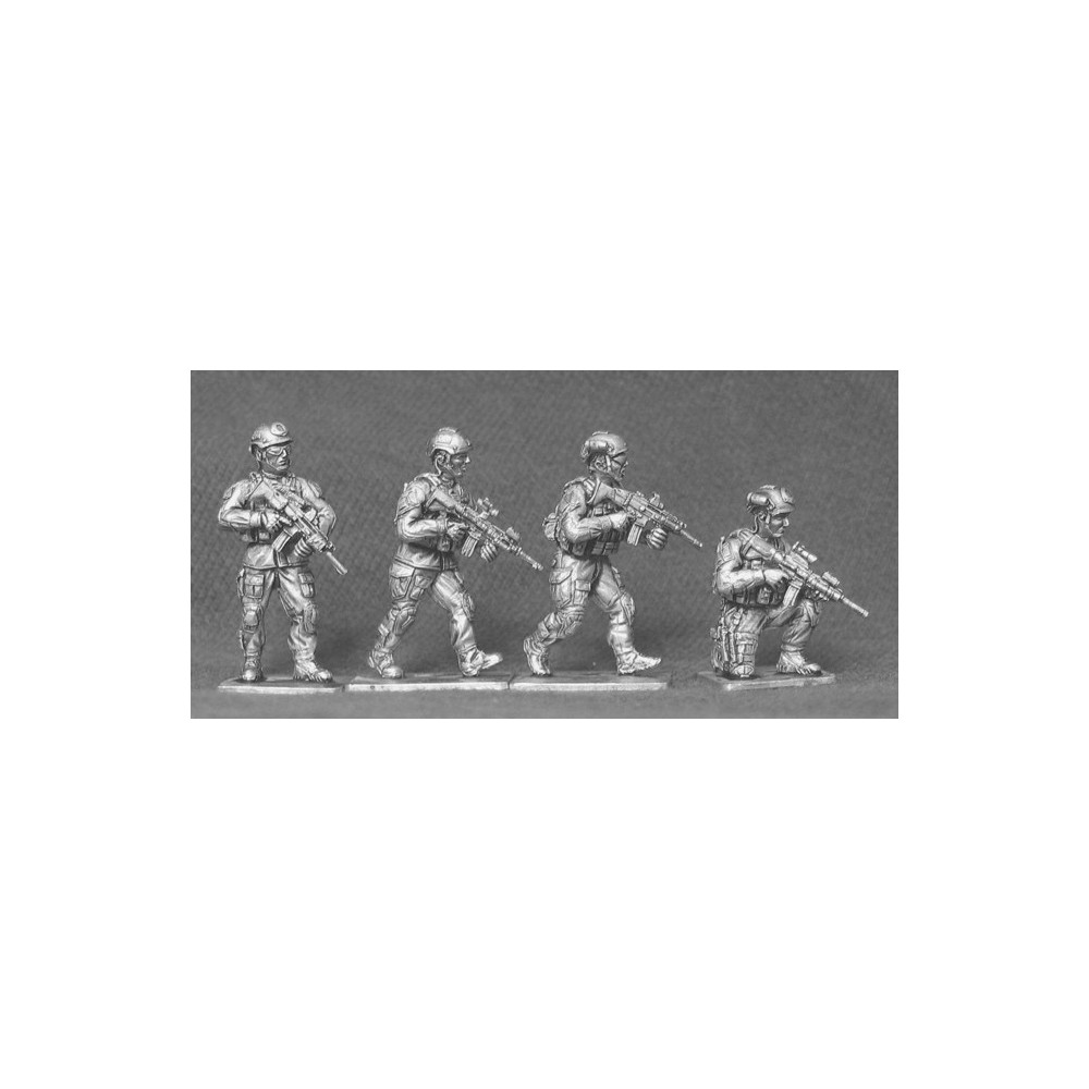 Infantry in shirt sleeves