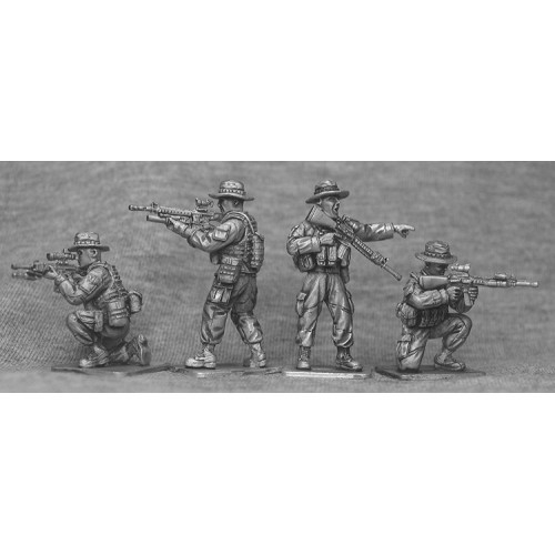Infanteria Disparando con sombrero