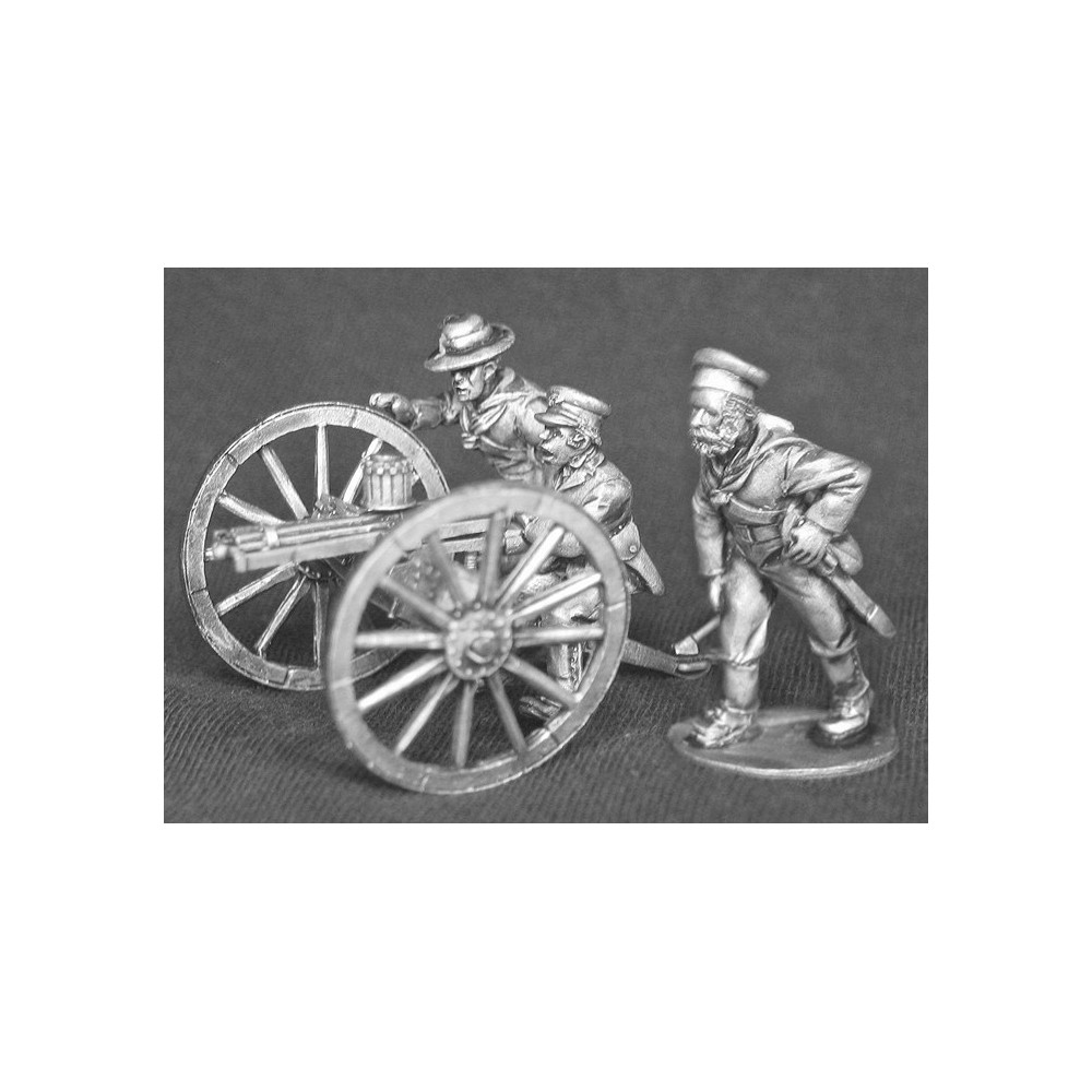 Gatling Gun with Naval crew.