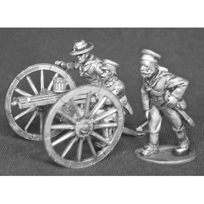 Gatling Gun with Naval crew.