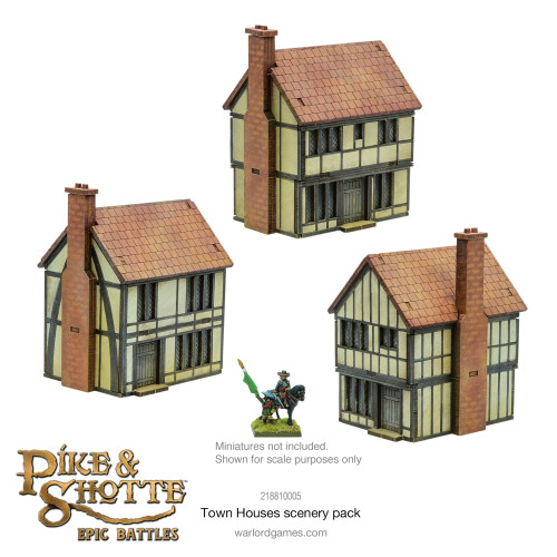 Pike & Shotte Epic Battles - Town Houses Scenery Pack (PREVENTA)