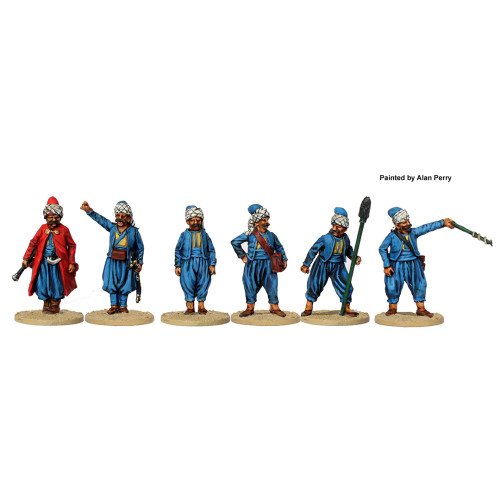OT35 Mobile (Horse) artillery crew firing piece