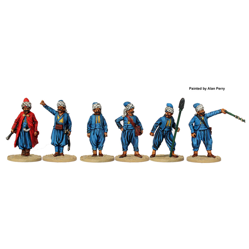 OT35 Mobile (Horse) artillery crew firing piece