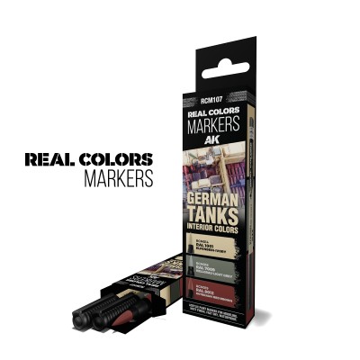 German Tanks Interior Colors - Set 3 R C Markers