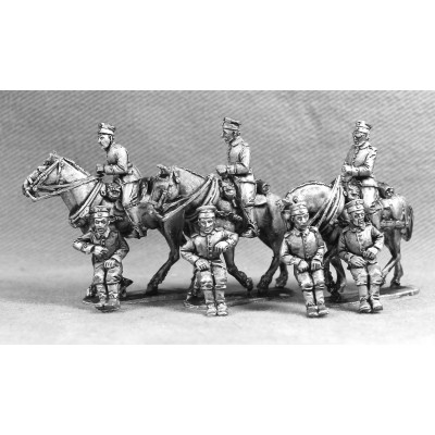 GER25 105mm Howitzer Limber crew only.
