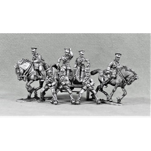 BEF31 RHA Limber Riders and gun team riders