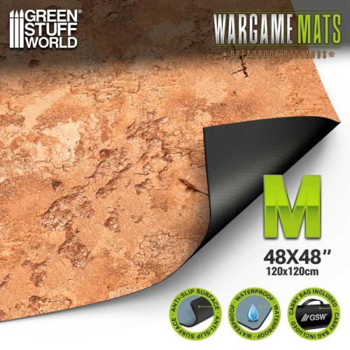 Tapete Neopreno 120x120cm Dreadrock Badlands