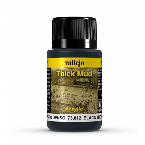 Barro negro denso black thick mud 40ml