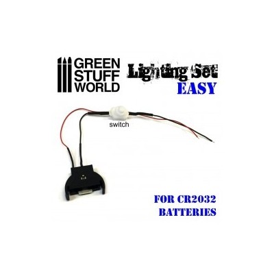 Set Iluminacion de LEDs con Interruptor
