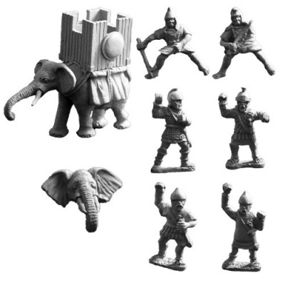 Carthaginian Elephant with War Tower (B)