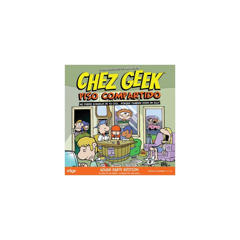 Chez Geek: Piso compartido