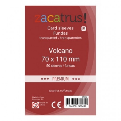 Fundas Zacatrus Volcano premium (70x110 mm)