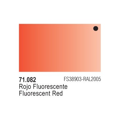 ModelAir 17 ml. Rojo Fluorescente