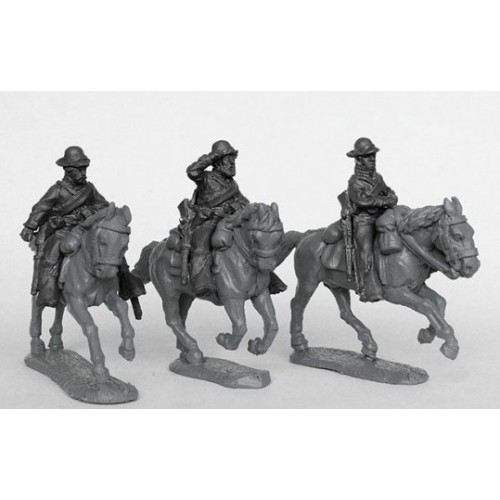 Union cavalry in Whipple cap-hats